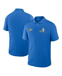 Nike Men's Blue Ucla Bruins Primetime Victory Legacy Vault Logo Performance Polo Shirt