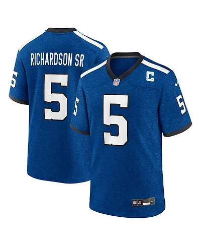 Nike Men's Anthony Richardson Sr. Royal Indianapolis Colts Alternate Indiana Nights Game Jersey