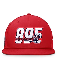 Fanatics Men's Alexander Ovechkin Red Washington Capitals Nhl All-Time Leading Goal Scorer Snapback Hat