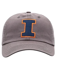 Top of the World Men's Heather Charcoal Illinois Fighting Illini Champ Adjustable Hat