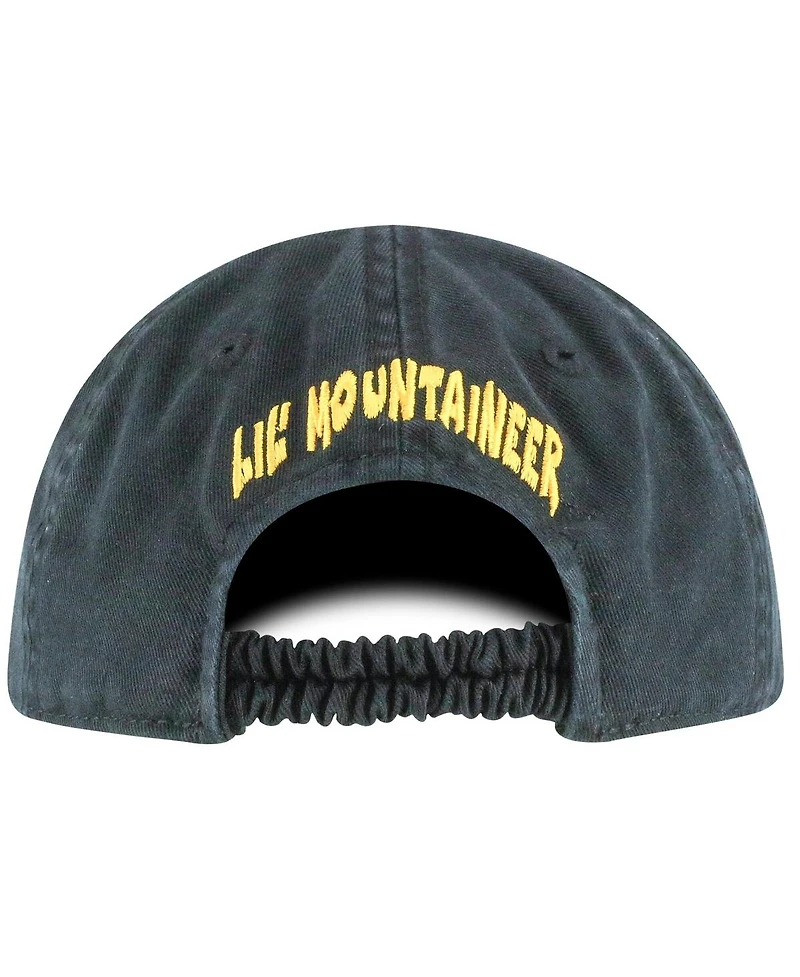Top of the World Infant Black Appalachian State Mountaineers Mini Me Flex Hat