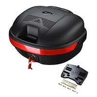 Ahr 30L Motorcycle Tour Tail Box Scooter Trunk Luggage Top Lock Storage Carrier Case