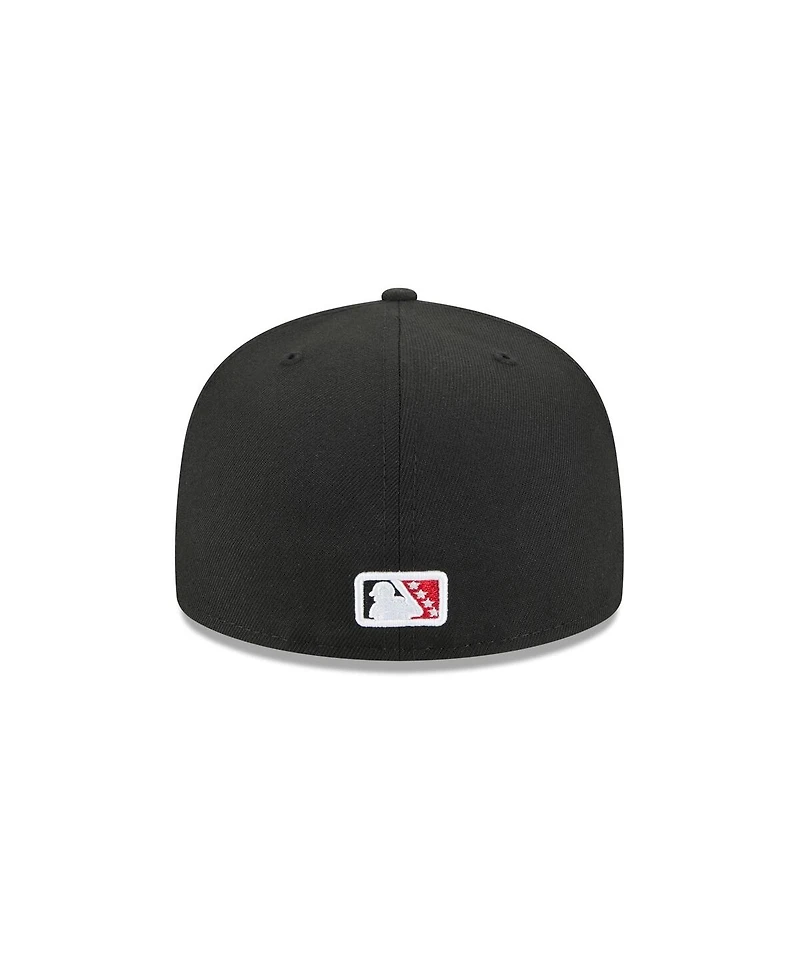 New Era Men's Black Albuquerque Isotopes Theme Nights 59FIFTY Fitted Hat