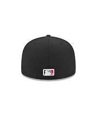 New Era Men's Black Albuquerque Isotopes Theme Nights 59FIFTY Fitted Hat
