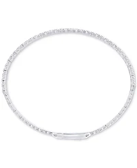 Diamond Illusion Tennis Bracelet (1/4 ct. t.w.) in Sterling Silver
