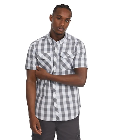 Ecko Unltd Men's Work N Work Short Sleeve Woven Shirt