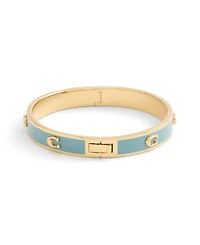 Coach Signature C Enamel Bangle Bracelet