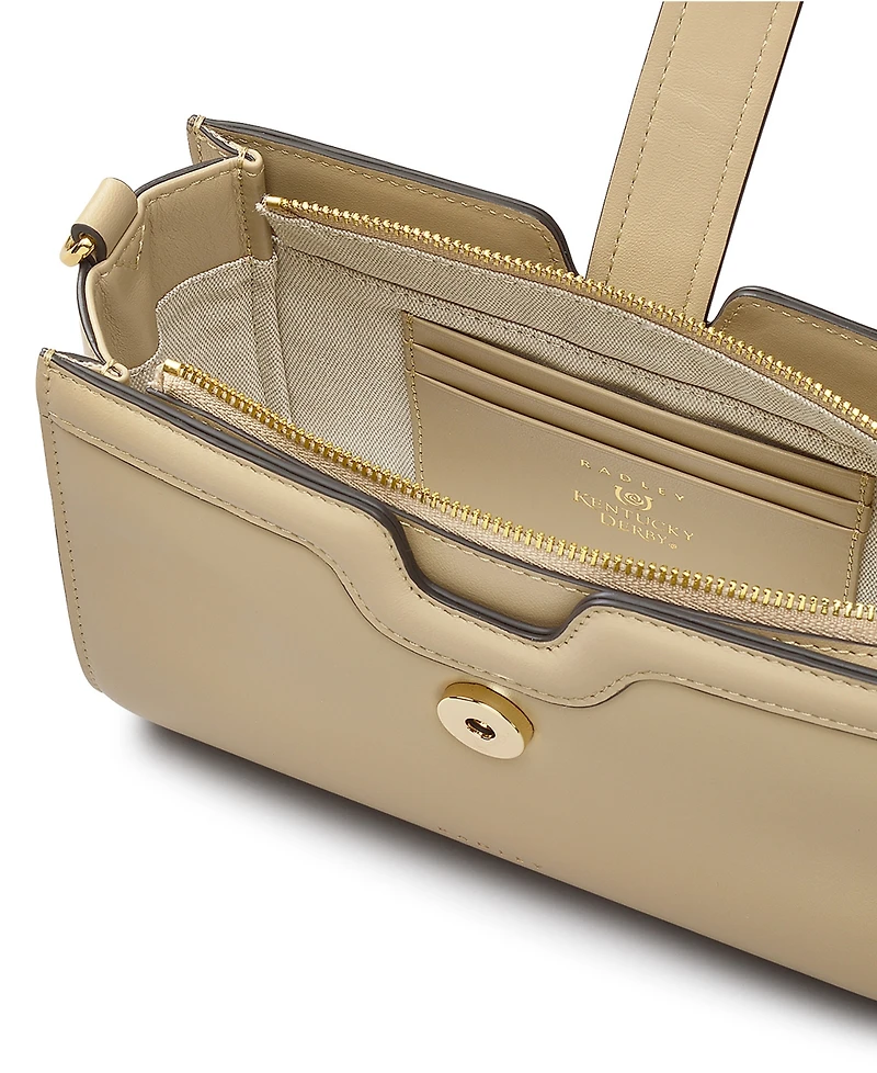 Radley London Kentucky Derby Minin Zip Top Crossbody Bag