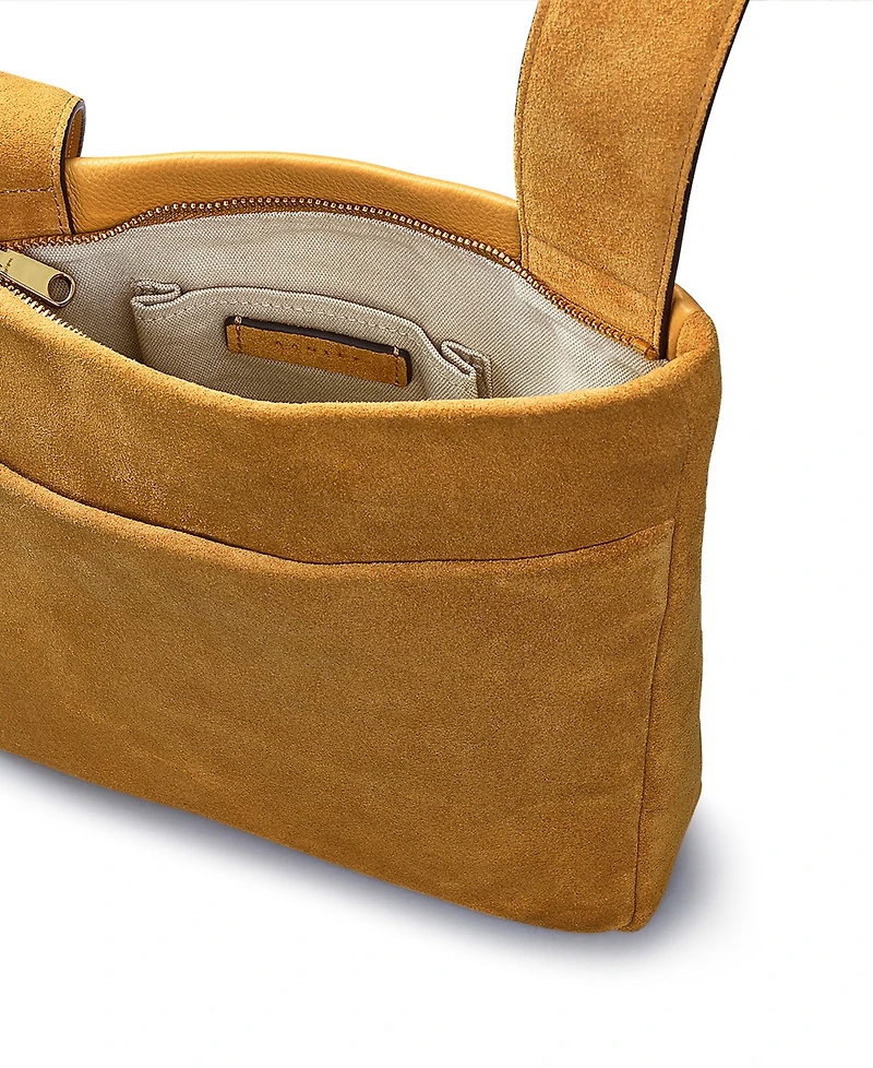 Radley London Alpha Road Suede Small Zip Top Crossbody Bag