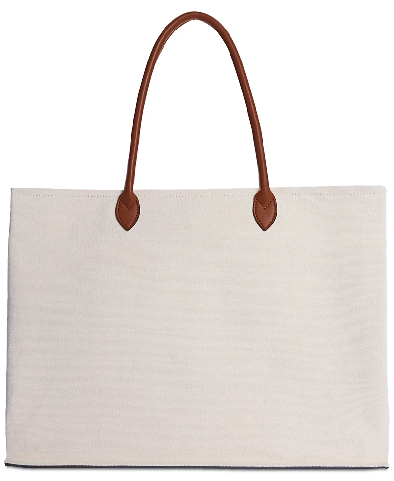 Sam Edelman Cooper Extra Large Logo Canvas Tote
