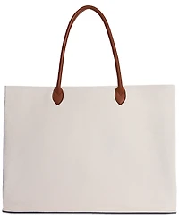 Sam Edelman Cooper Extra Large Logo Canvas Tote