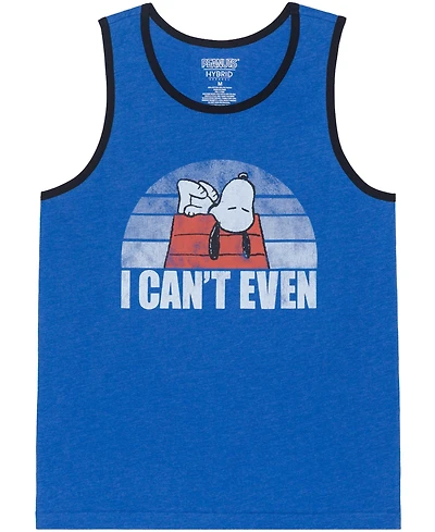 Hybrid Apparel Men's Snoopy Tank Top