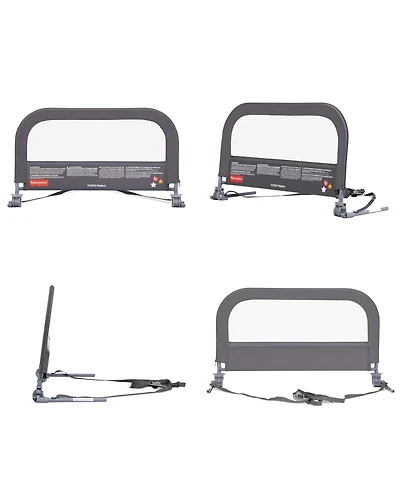 Dream On Me Fisher-Price Little Naps Bed Rail Gray