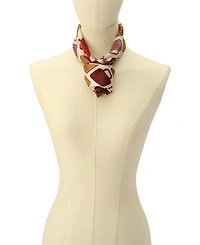 Coach Women's Trompe L'Oeil Bag Print Silk Square Scarf