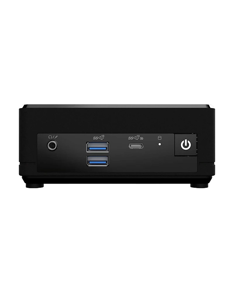 Msi Cubi N Adl S-055BUS Mini Barebone Desktop Computer, Intel Celeron N100 1.8GHz, Ram, Storage and Os Not Included, Black