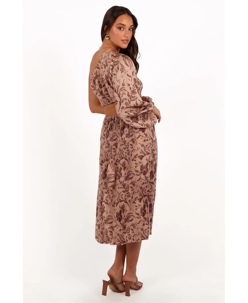 Petal and Pup Women's Wren One Shoulder Midi Dress