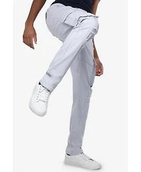 Raw X Men's Rip And Repair Cargo Pocket Jeans