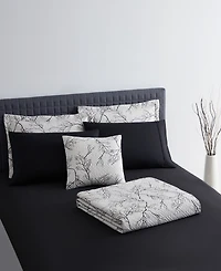 Nestl Branches Reversible 4-Pc. Quilt Set, Twin/Twin Xl