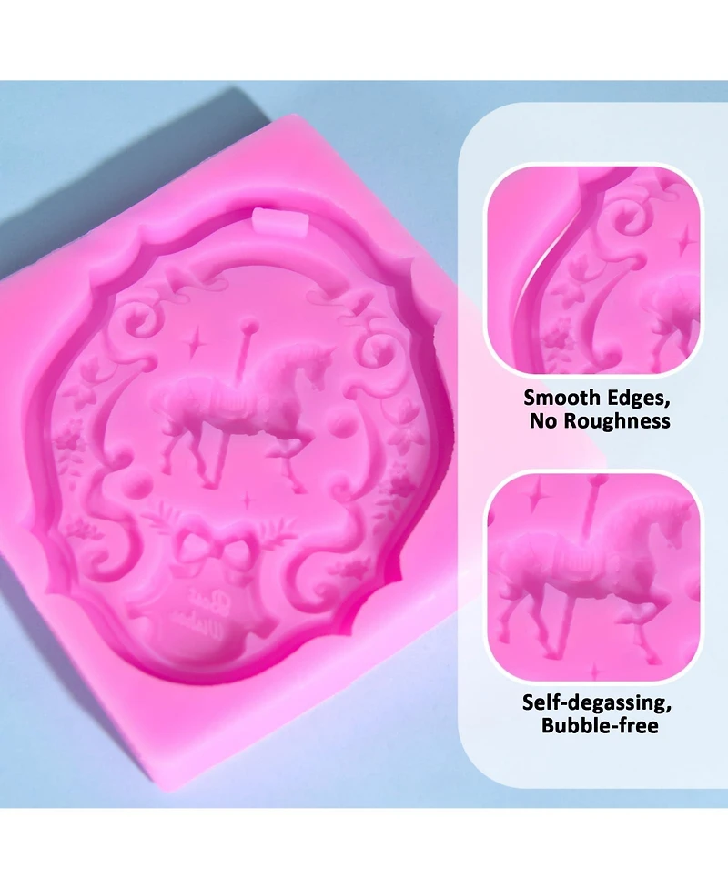 JDiction Silicone Mold Making Kit, 2.32lb(37oz) Super Elastic Liquid Silicone Rubber Fast Cure Soft Mold Making for Casting Resin, Candle, Soap Molds