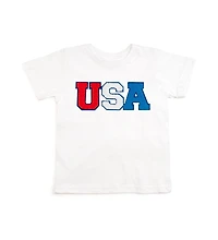 Sweet Wink Baby Usa Patch Short Sleeve T-Shirt