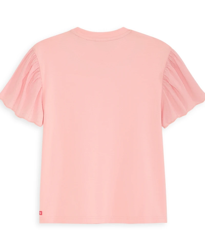 Scotch & Soda Big Girls Denim Group Stretch T-Shirt