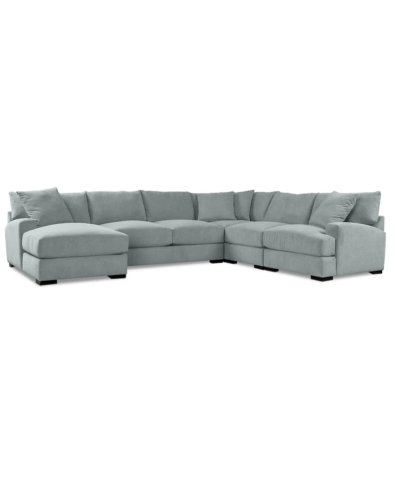 Rhyder -Pc. Fabric Chaise Sectional