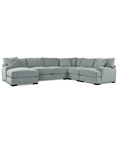 Rhyder -Pc. Fabric Chaise Sectional