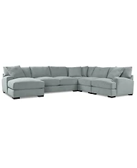 Rhyder -Pc. Fabric Chaise Sectional