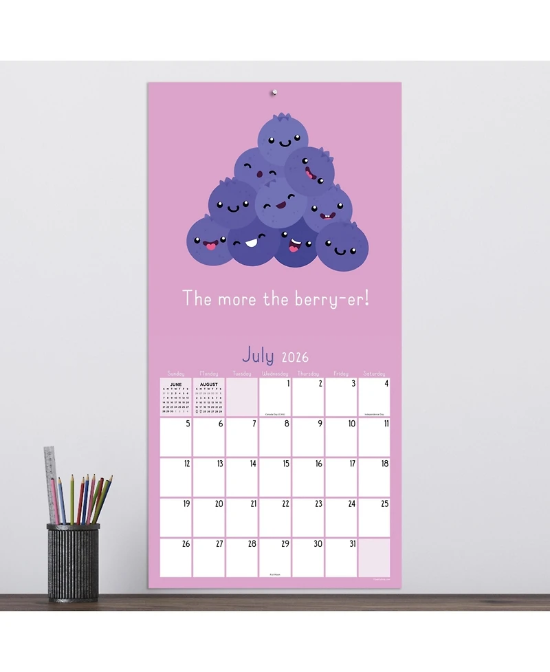 2026 Puns of Fun Wall Calendar