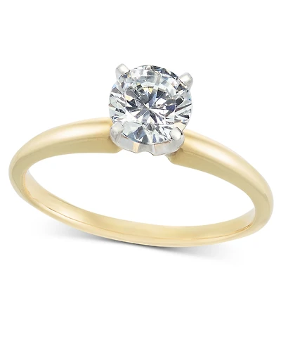 Diamond (1 ct. t.w.) Engagement Ring in 14K White, Yellow or Rose Gold