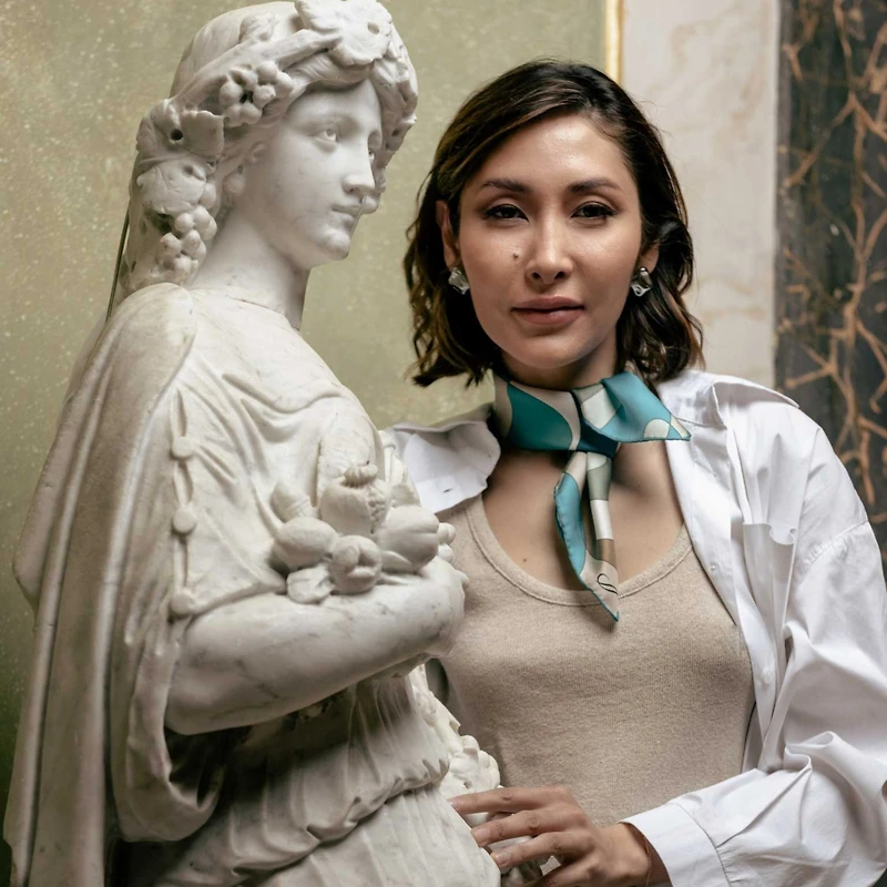 Michelle - Silk Bandana for Women
