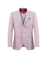 Elie Balleh Toddler Pink Slim Fit Melange Jacket
