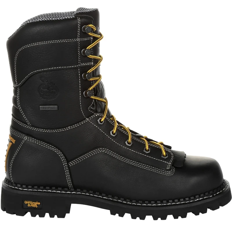 Georgia Boot Men's Amp Lt Logger Low Heel Waterproof Work