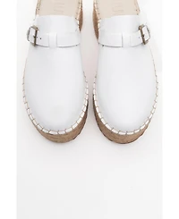 Novas Leather Platform Espadrille Mule (Women)