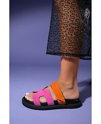 Morte Leather Slide Sandal (Women)