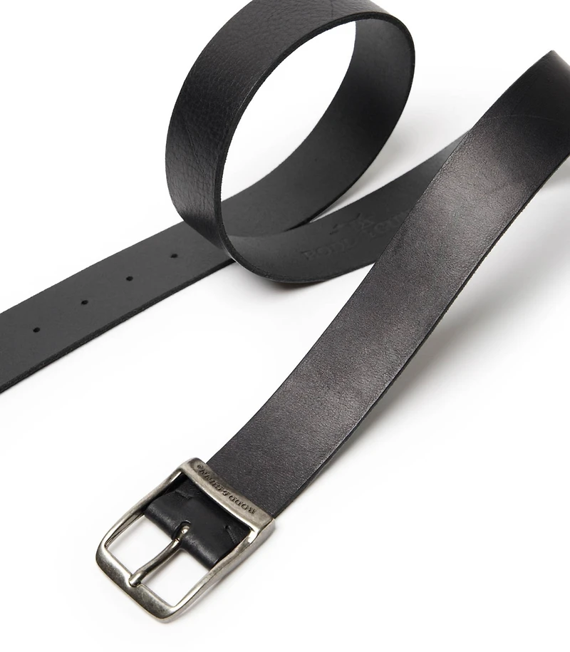 Rodd & Gunn Men's Coronet Crescent Leather Belt