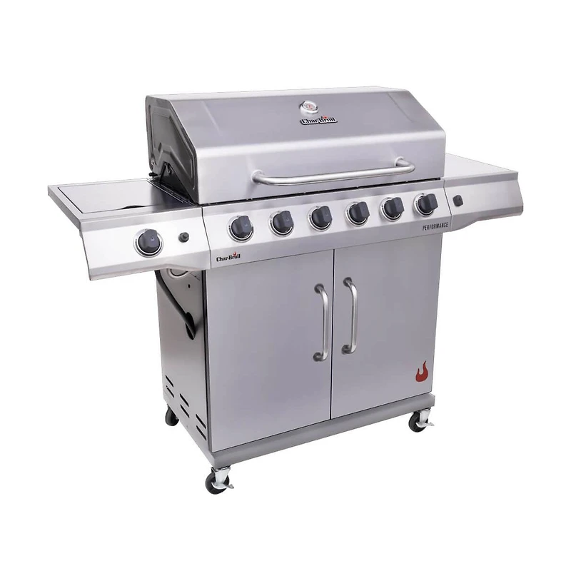 Char-Broil Performance Series 6-Burner Gas Grill - Stainless