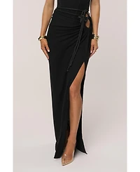 Jluxlabel Women's Destination Linen Skirt Set