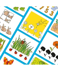 Haba Logic Case Extension Set: Nature - Ages 6+ Card Games for Kids, Travel Games, Learning Toys, Flash Cards for Kids Brain Teaser Puzzle Games