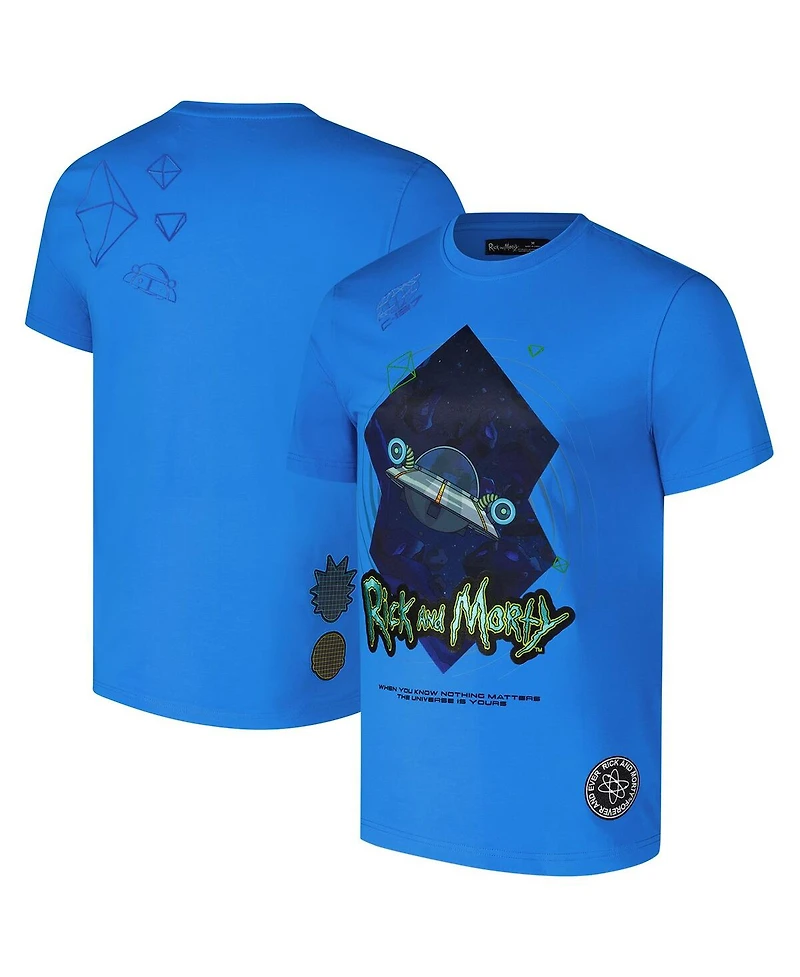 Freeze Max Men's Blue Rick and Morty Nothing Matters T-Shirt