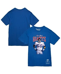 Mitchell & Ness Men's Lawrence Taylor Royal New York Giants Sideline Retired Player T-Shirt