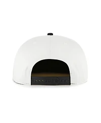 '47 Brand Women's White/Black San Francisco Giants Foundation Captain Snapback Hat