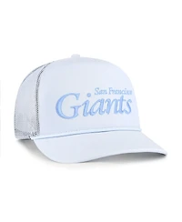 '47 Brand Women's Light Blue San Francisco Giants Foundation Script Hitch Adjustable Trucker Hat