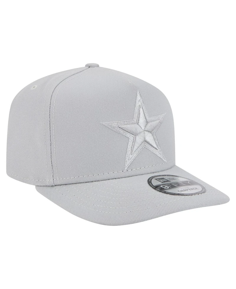 New Era Men's Gray Dallas Cowboys Color Pack 9FIFTY Snapback Hat