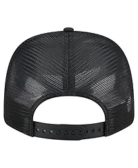 New Era Men's Black Iowa Hawkeyes Primary 9SEVENTY Trucker Stretch Snap Hat