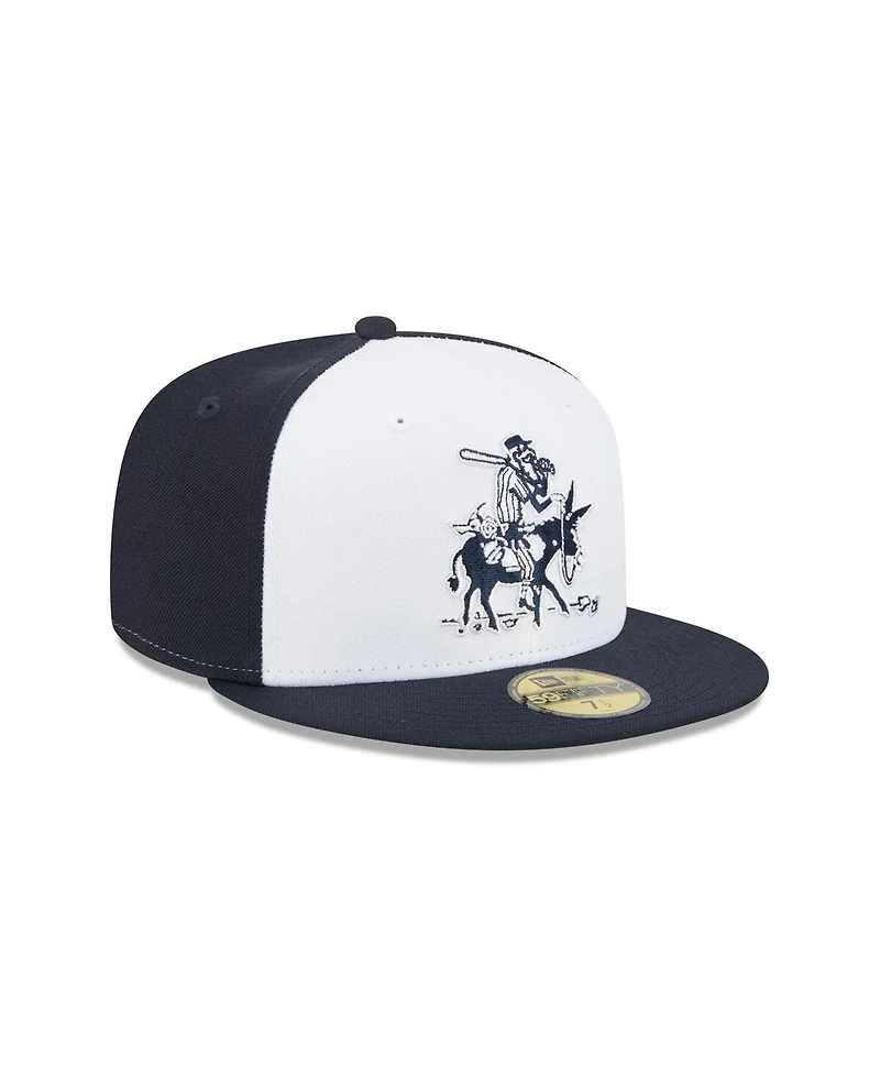 New Era Men's White Reno Aces Theme Nights 59FIFTY Fitted Hat