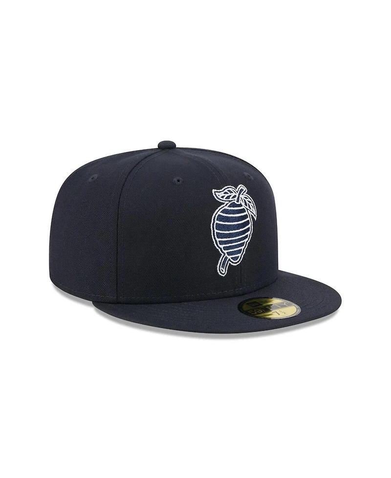 New Era Men's Navy Charlotte Knights Theme Nights 59FIFTY Fitted Hat