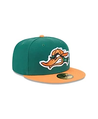 New Era Men's Orange Arkansas Travelers Theme Nights 59FIFTY Fitted Hat