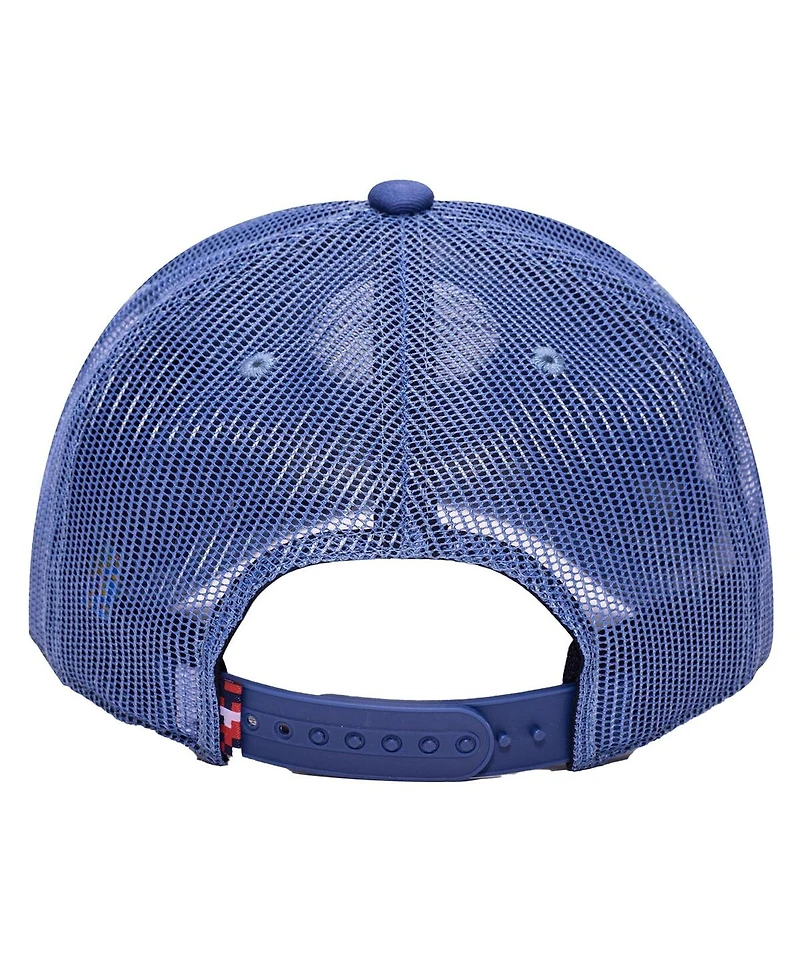 Fan Ink Men's Blue Usmnt Atmosphere Adjustable Trucker Hat