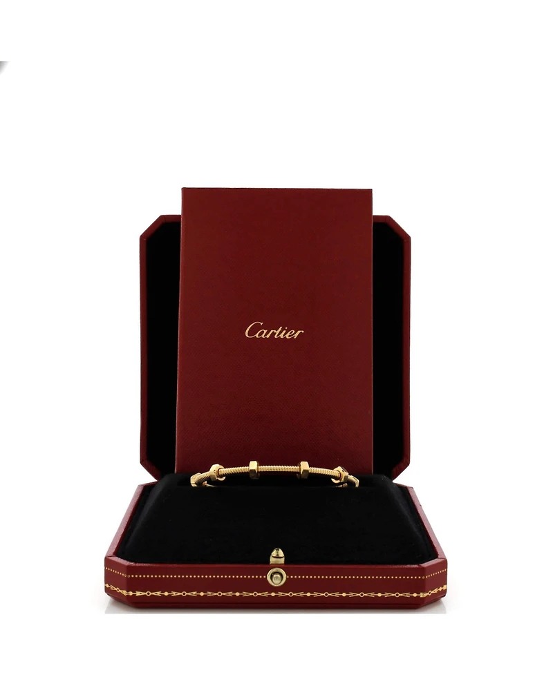 Pre-Owned Cartier Ecrou de Cartier Bracelet 18K Gold